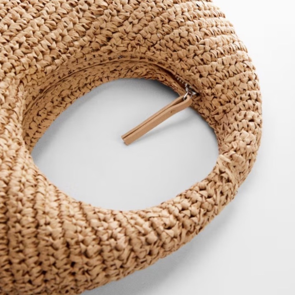 Mango round natural bag - Picture 3 of 8